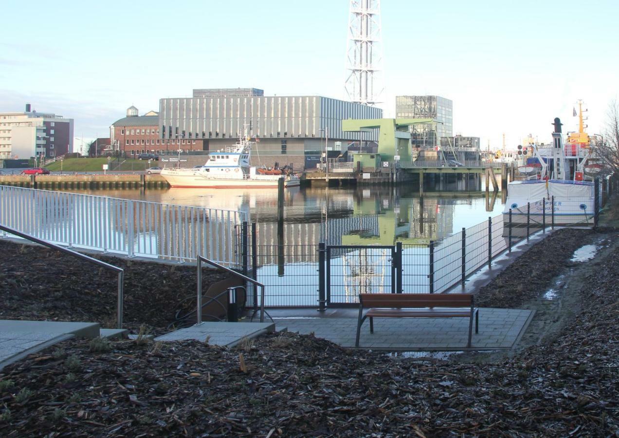 Ferienwohnung Wohnen am Yachthafen W25 Cuxhaven Exterior foto